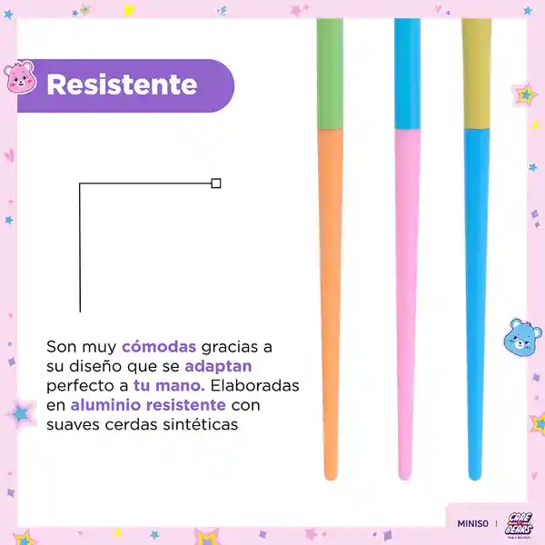 Pincel Para Sombra de Ojos de la Colección Care Bears Miniso