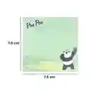 Postit 60 Hojas we Bare Bears Panda Miniso