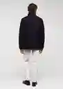 Abrigo Ray Navy Talla L Hombre Mango