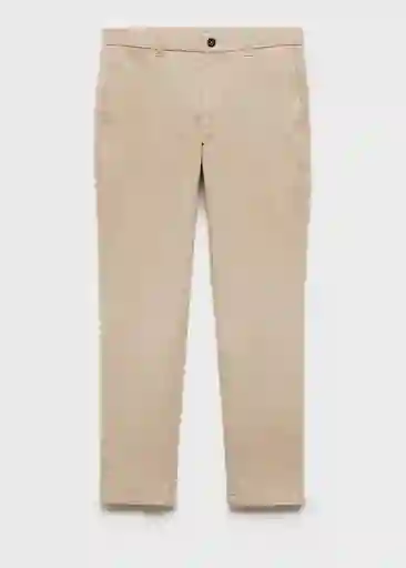 Pantalón Barna Beige Talla 40 Hombre Mango