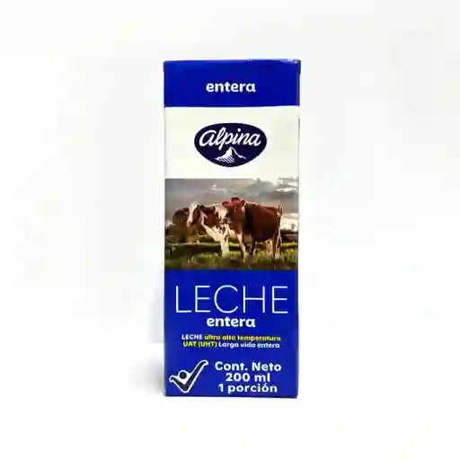 Leche Entera 200 Ml 