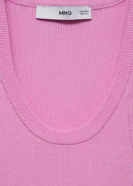 Top Riri Rosa Talla S Mujer Mango