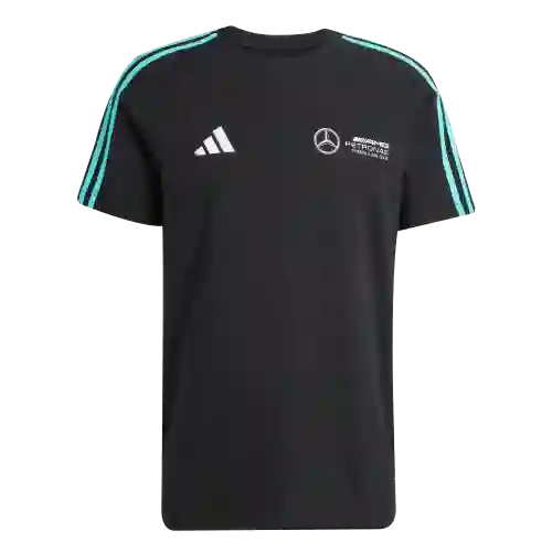 Adidas Camiseta Manga Corta F1 Mercedes Benz de Hombre Negro T M
