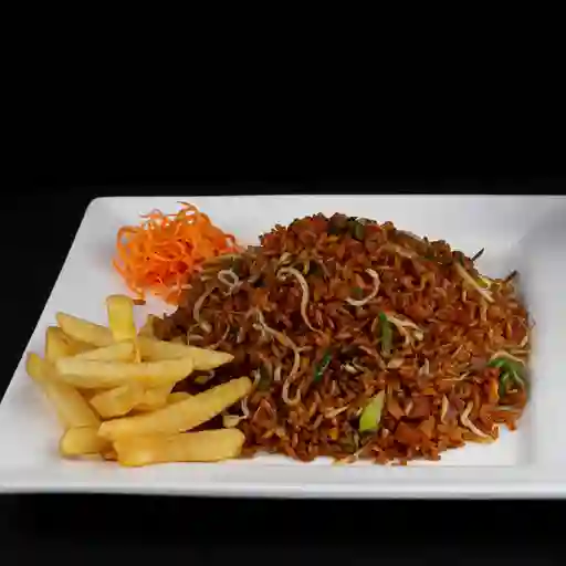 Arroz chino familiar (6-8 personas)