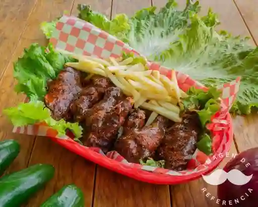 Costillas Bbq de 250gr