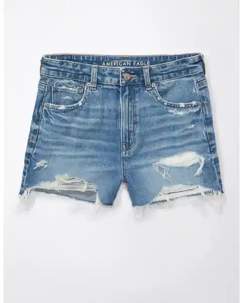 Short Mujer Azul Talla 0 American Eagle 03387729