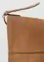 Bolso P Carnaby Camel Talla 99 Mujer Mango
