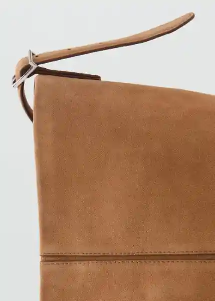 Bolso P Carnaby Camel Talla 99 Mujer Mango