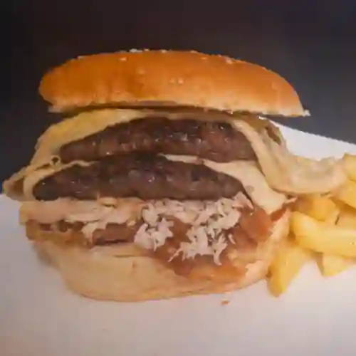 Hamburguesa Doble Carne Mixta