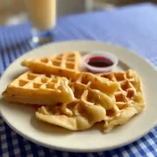 Waffles de Pan de Yuca