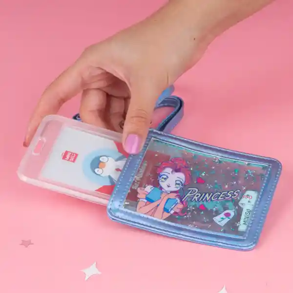 Tarjetero Serie Disney Manga Princesas Bella Miniso