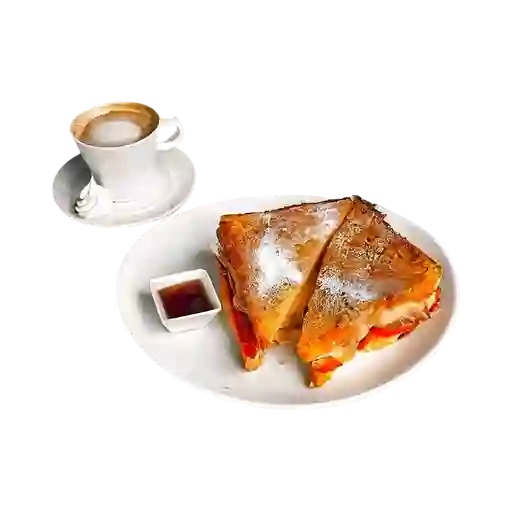 Sándwich Croque Monsieur Clásico