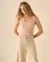 Suéter Tejido Rosa Cuarzo Claro Talla L 462G214 Esprit