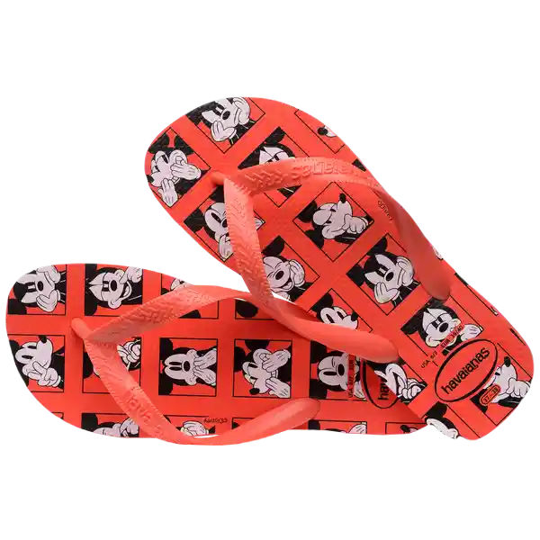 Sandalias Top Disney Rojo Crush Talla 40 4139412 Havaianas