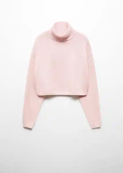 Jersey Ricotta Rosa Talla M Mujer Mango