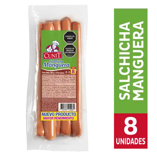 Salchicha Manguera Cunit 360 g