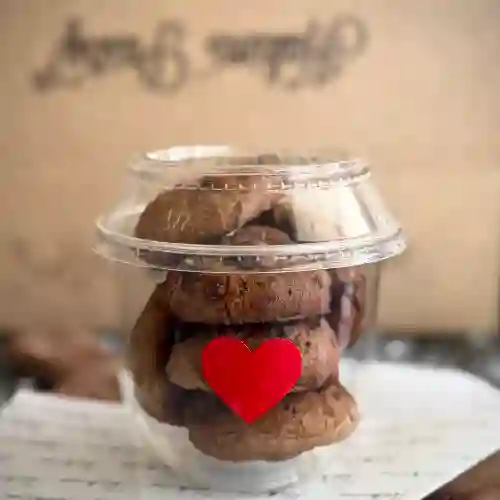 Vaso Mini Chocolate Chips X6 Und