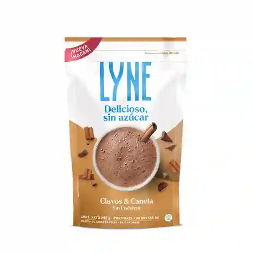 Lyne Chocolate Clavos y Canela sin Azúcar