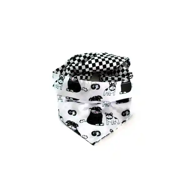 Gordogs Pañoleta Mini Dog Friends White Talla Mini