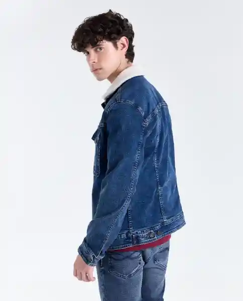 Chaqueta Hombre Azul Talla XS 529G001_AZU174021 Americanino