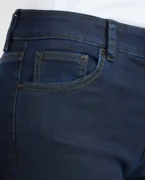 Jean High Rise - Cosmo-Oscuro Azul Clásico Oscuro 6 Chevignon