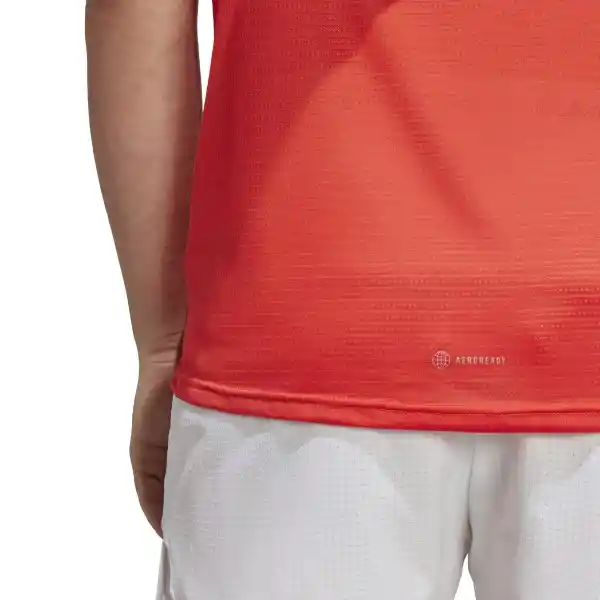 Adidas Camiseta Own The Run Tee Para Hombre Naranja Talla L