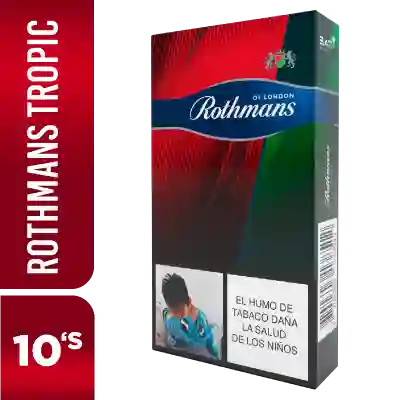 Cigarrillo Cajetilla De Rothmans Tropic