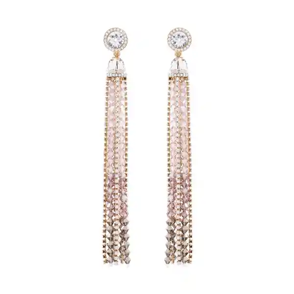 Swarovski Aretes Para Mujer Oro Rosa 459965