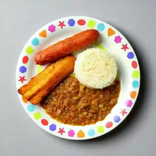 Plato Paisa Infantil