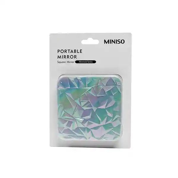 Miniso Espejo Portatil Cuadrado - Memaid Series