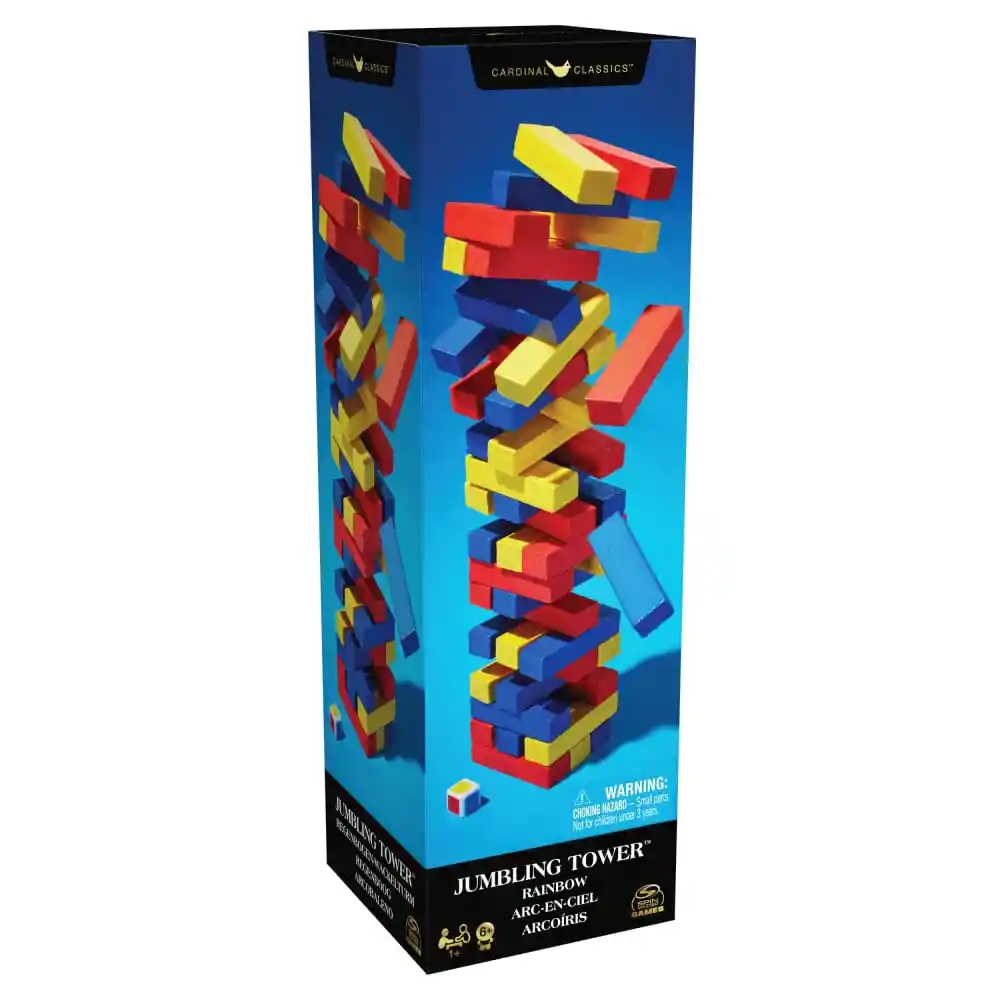 Juego Torre de Bloques Arcoíris