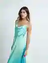 Vestido Tessa Mujer Verde Braña Claro Talla S 472F370 Naf Naf