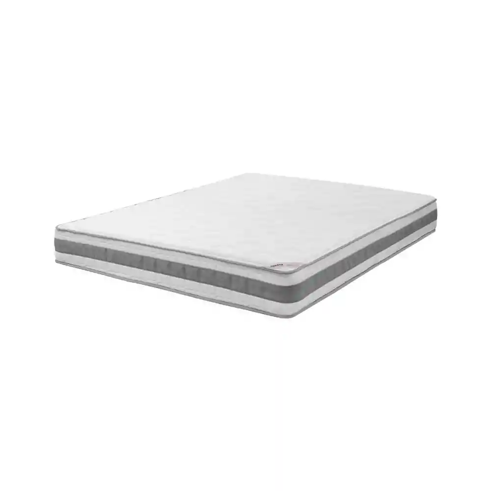 Colchón Spring Doble (140 X 190 Cm) New One C Resortado Semisuave