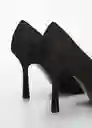 Zapatos Dora Mujer Negro Talla 35 Mango