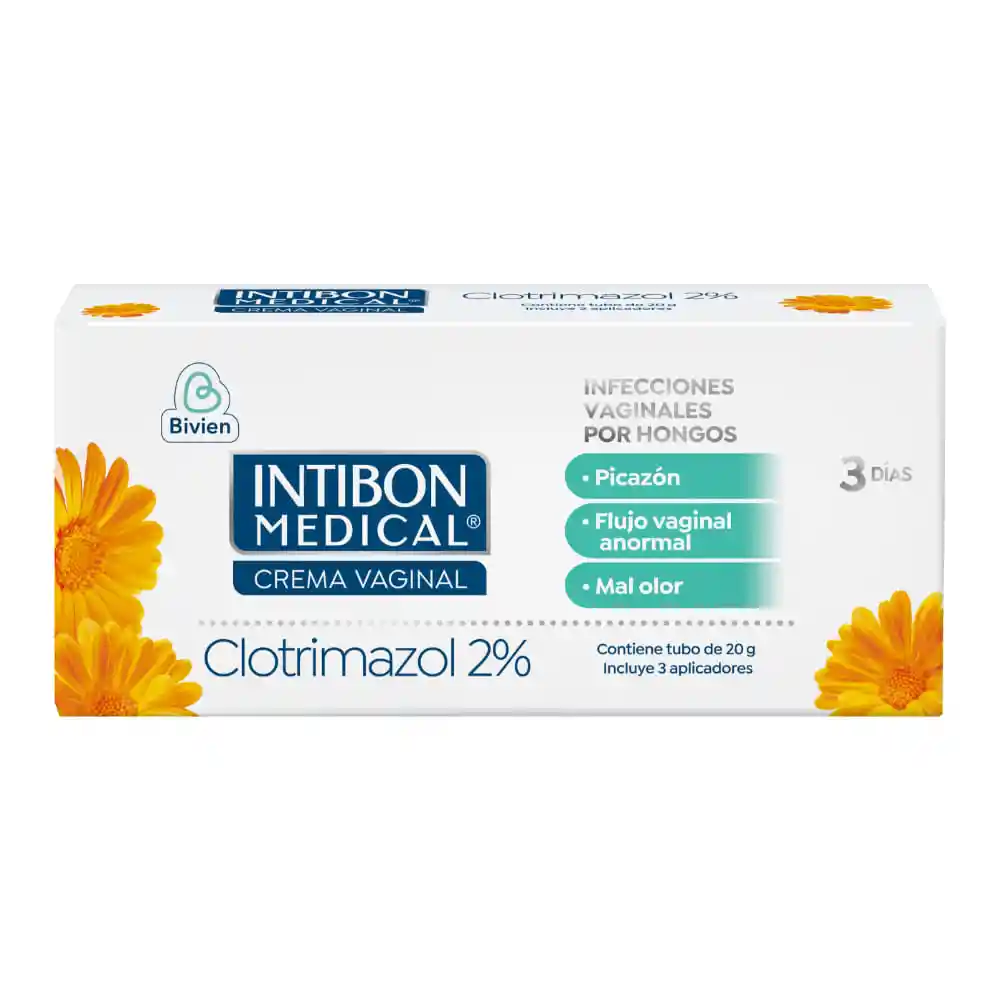 Intibon Medical 2% Crema Vaginal Tubo