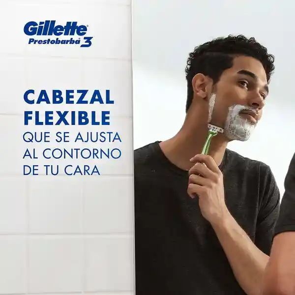 Máquina de Afeitar Desechable Gillette Prestobarba3 Sensitive 1 ud