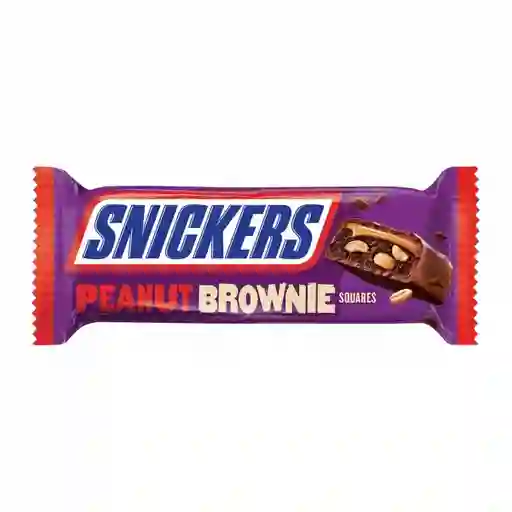 Snickers Barra de Chocolate con Maní Caramelo y Brownie