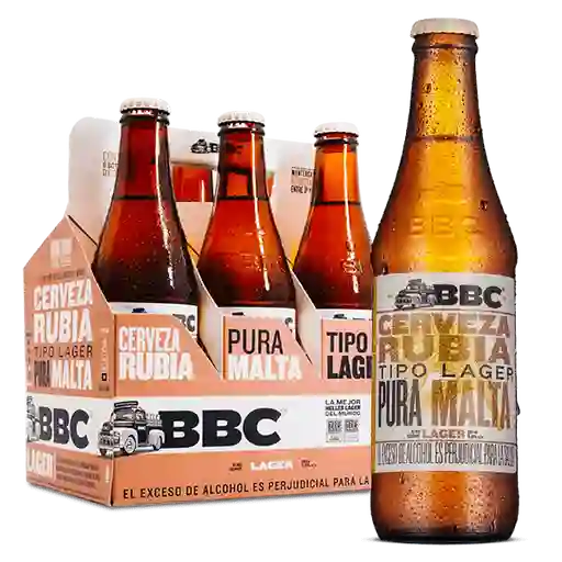 BBC Cerveza Rubia Tipo Lager