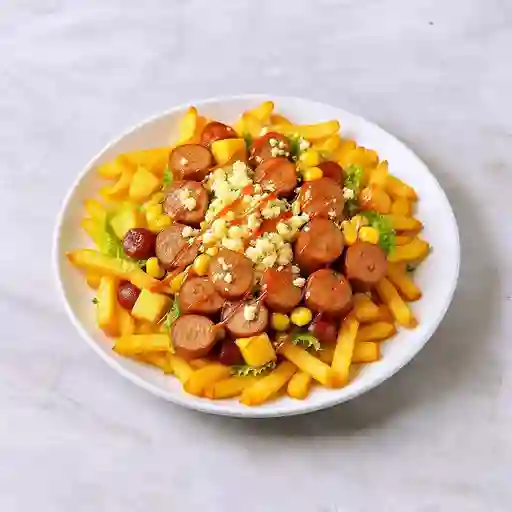 Salchipapa Ranchera Especial