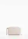 Bolso P Martha Off White Talla 99 Mujer Mango