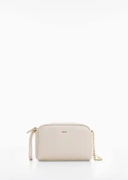 Bolso P Martha Off White Talla 99 Mujer Mango