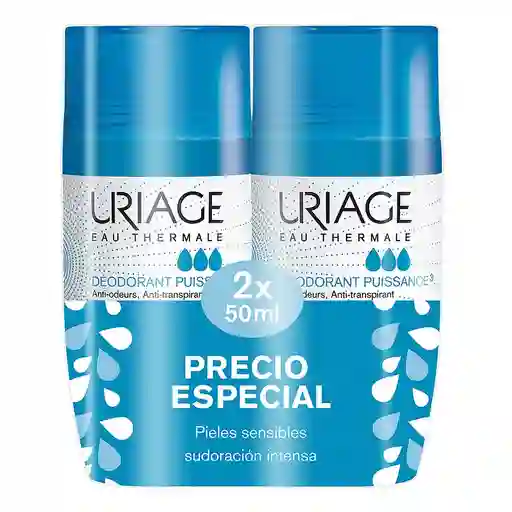 Uriage Desodorante Puissance Power 3