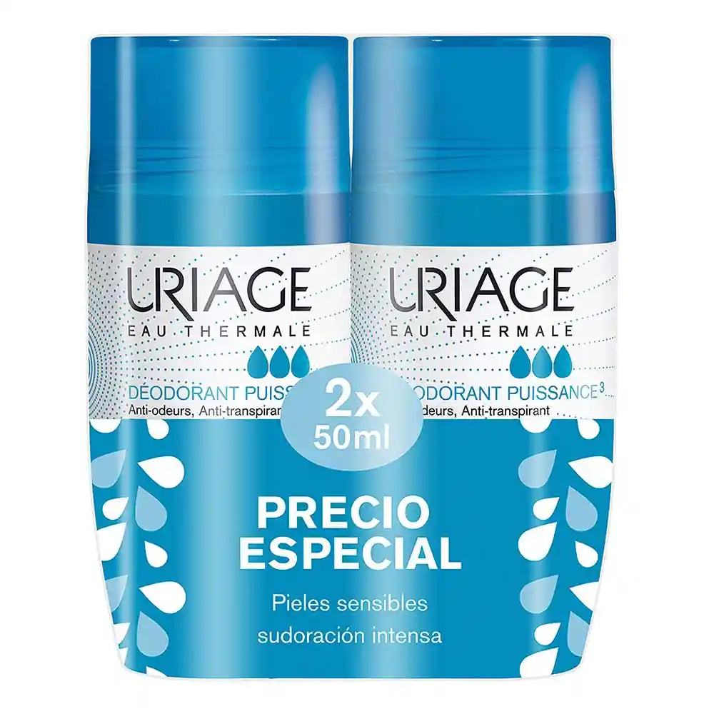 Uriage Desodorante Puissance Power 3
