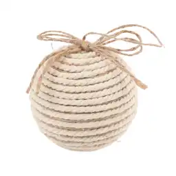 Esfera Con Rayas de Cuerdas Bosque Krea