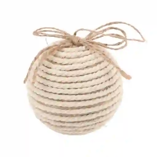 Esfera Con Rayas de Cuerdas Bosque Krea