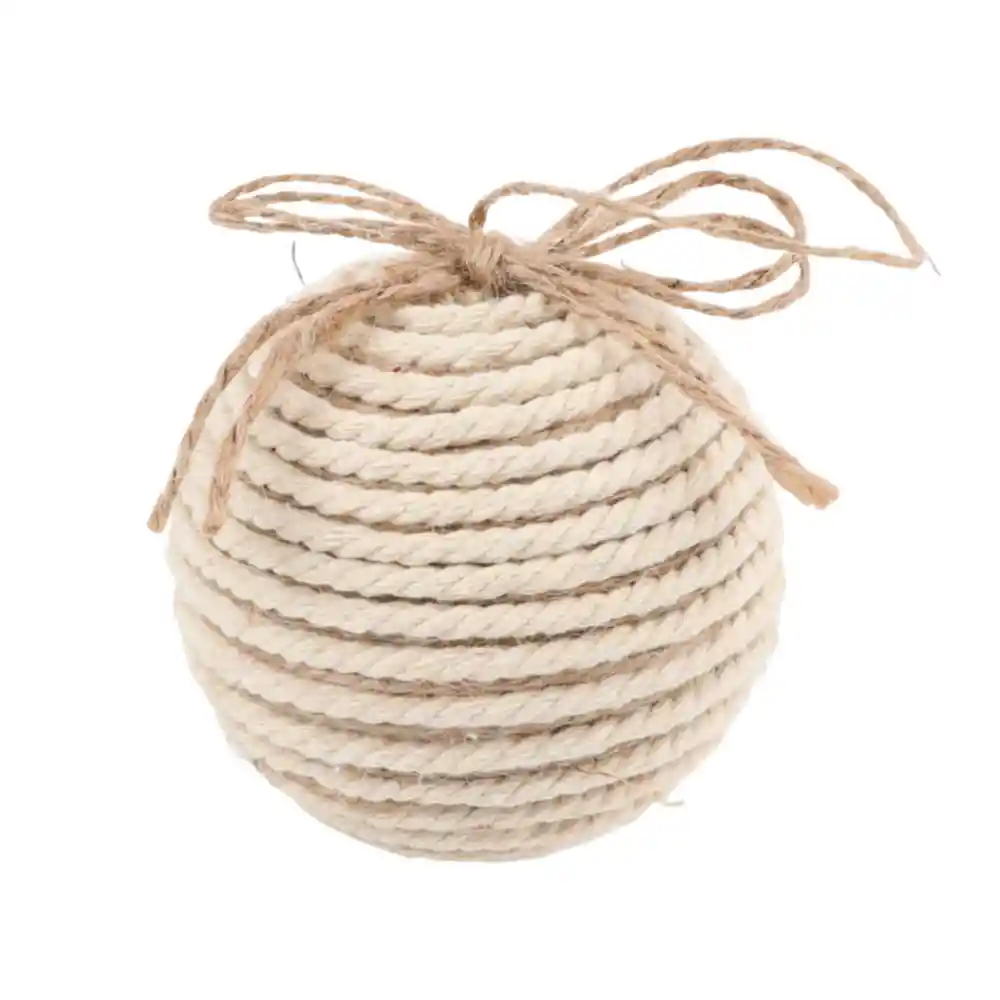 Esfera Con Rayas de Cuerdas Bosque Krea