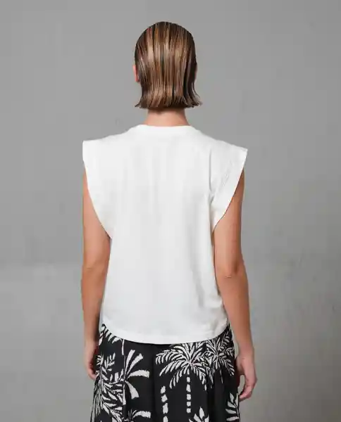Camiseta Mujer Crudo Talla L 209G005_CRU110104 Rifle