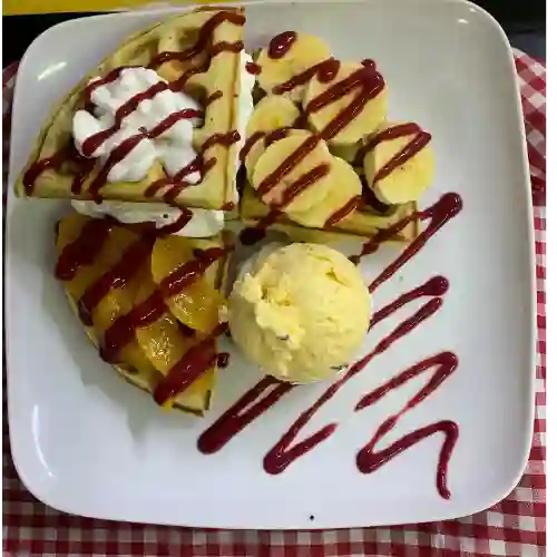 Waffle Frutal