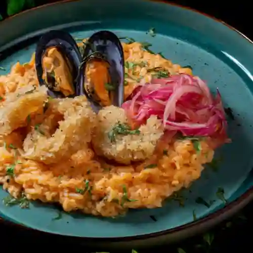 Arroz Caldoso de Mariscos