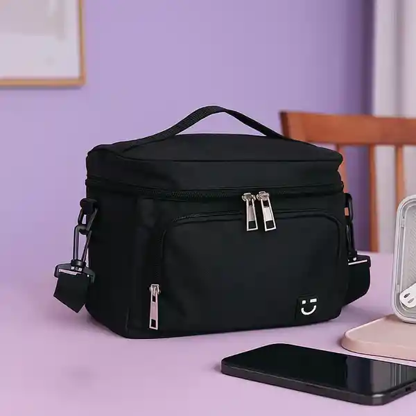 Lonchera Crossbody Serie Negro Miniso